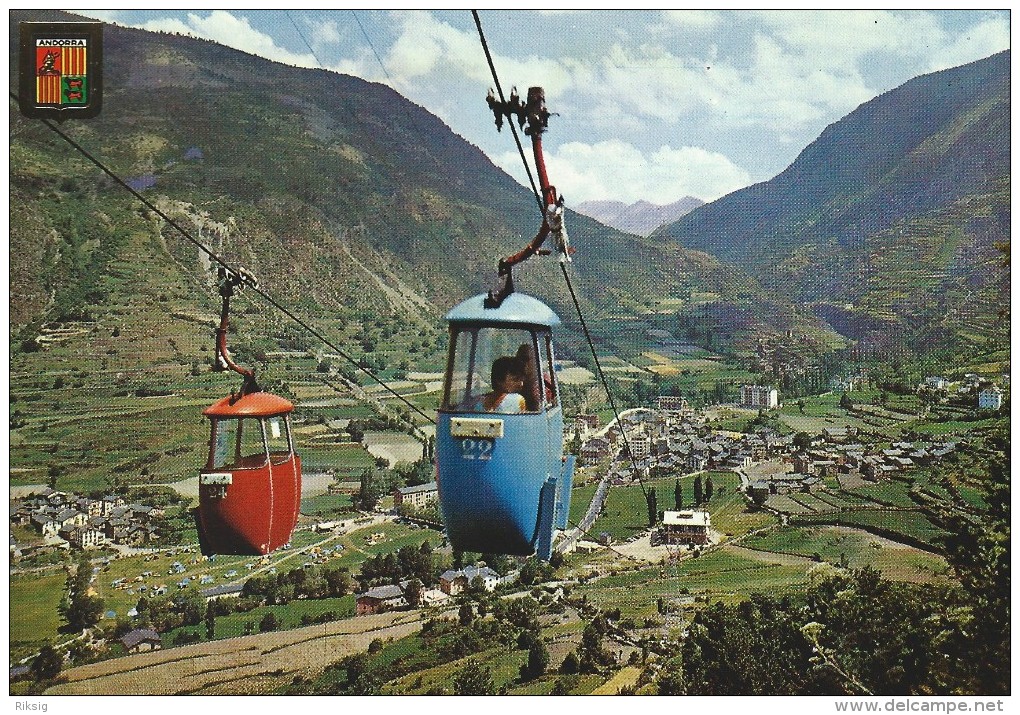 Valls D`Andorra.  Encamp - General View. # 04834 - Andorra