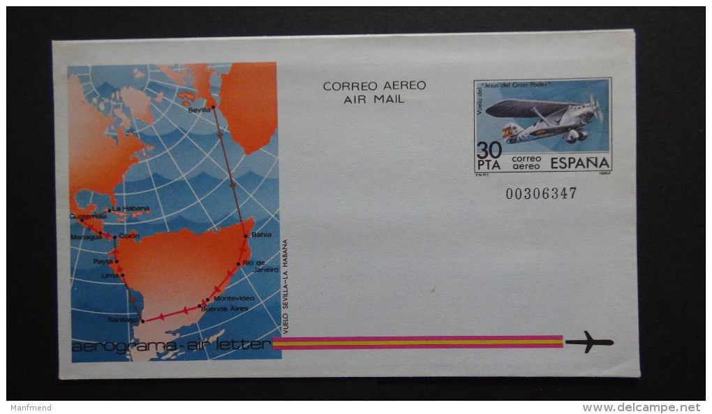 Spain - 1982 - Mi: LF 153* - Postal Stationery - Look Scans - 1931-....