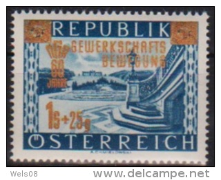 Österreich 1953: " Gewerkschatsbewegung"    Postfrisch Luxus (siehe Foto/Scan) - Nuovi