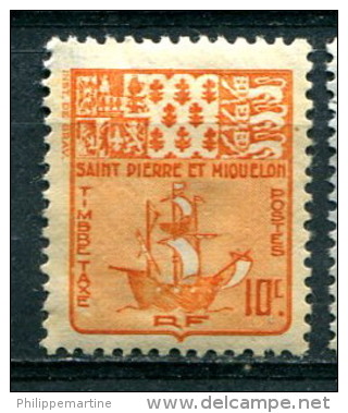 Saint Pierre &amp; Miquelon 1947 - Taxe YT 67** - Postage Due