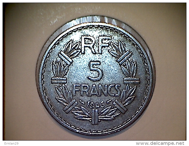 France 5 Francs 1946 - Autres & Non Classés