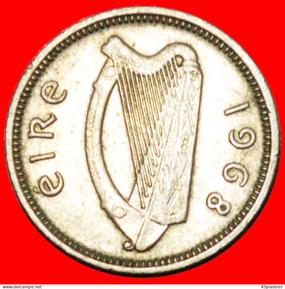 * GREAT BRITAIN (1942-1968): IRELAND  3 PENCE 1968 HARE! LOW START  NO RESERVE! - Irlande