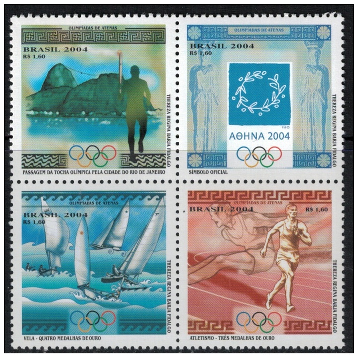 Brazil 2004 SC 2927 MNH Olympics - Unused Stamps