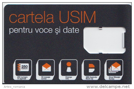 Phonecard Prepay Orange USIM - Romania