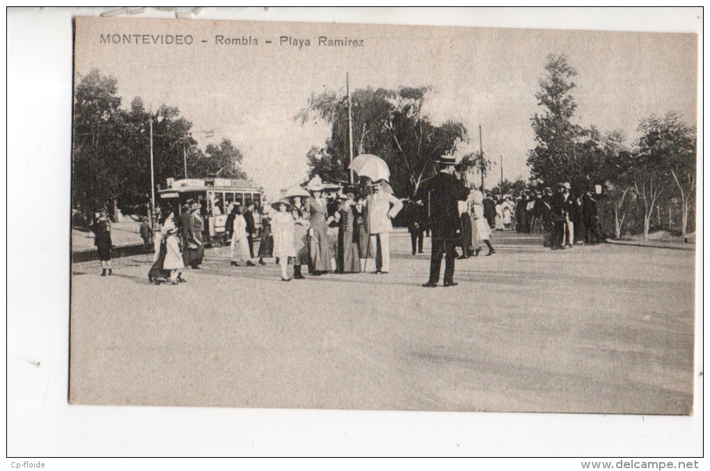 URUGUAY . MONTEVIDEO . ROMBIA . PLAYA RAMIREZ - Réf. N°11399 - - Uruguay