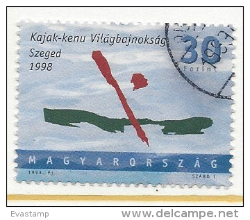 HUNGARY - 1998. Canoe-Kayak World Championships, Szeged  USED!!   VI.  Mi 4503. - Usati
