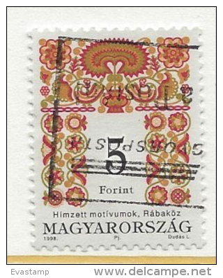 HUNGARY - 1998. Folk Art VIII. USED !!!   II.  Mi: 4504. - Oblitérés
