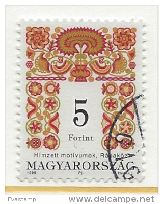 HUNGARY - 1998. Folk Art VIII. USED !!!   III.  Mi: 4504. - Gebruikt