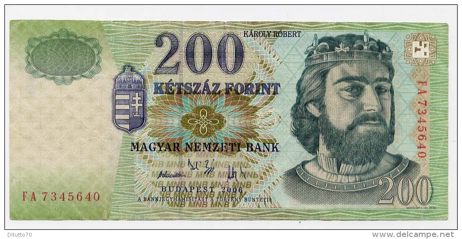 Magyar Nemzeti Bank 200 Forint 2006 - FA7345640 - Altri & Non Classificati