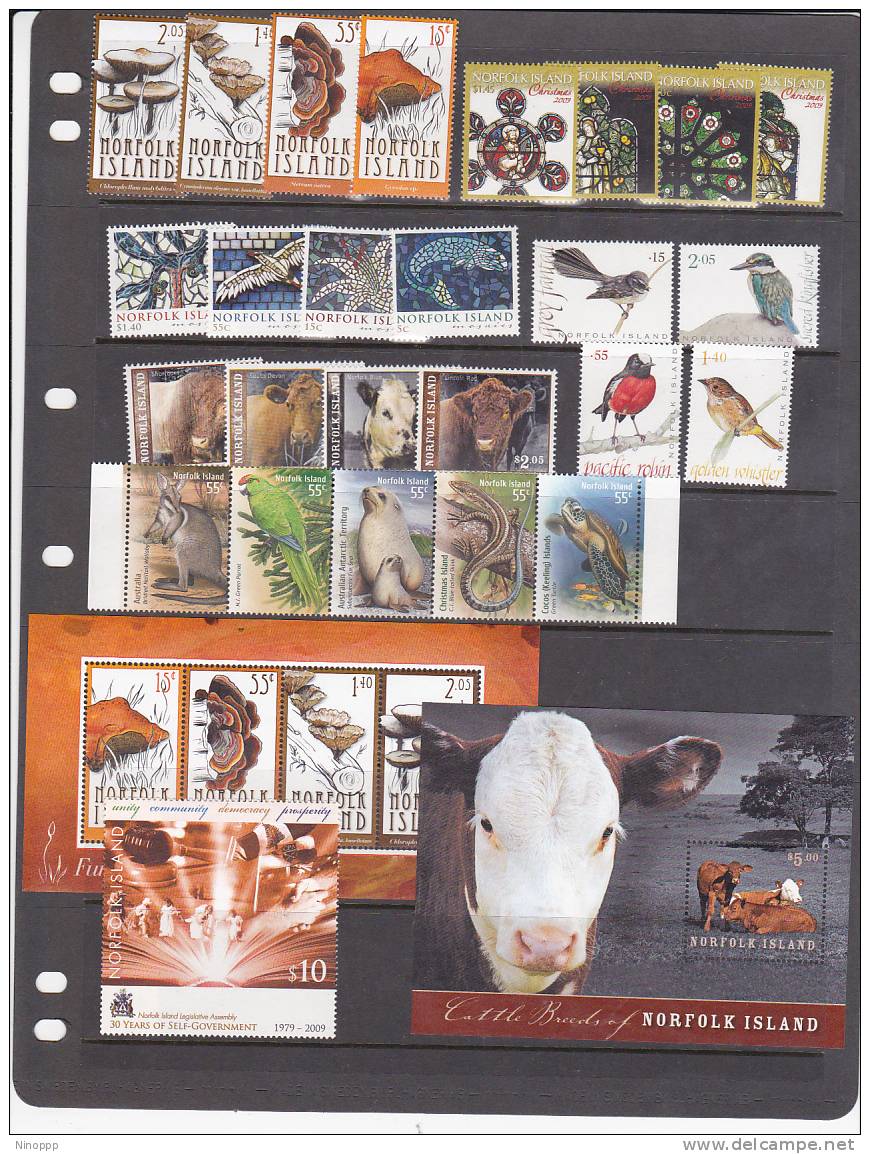 Norfolk Island-2009   Year   MNH - Norfolk Island