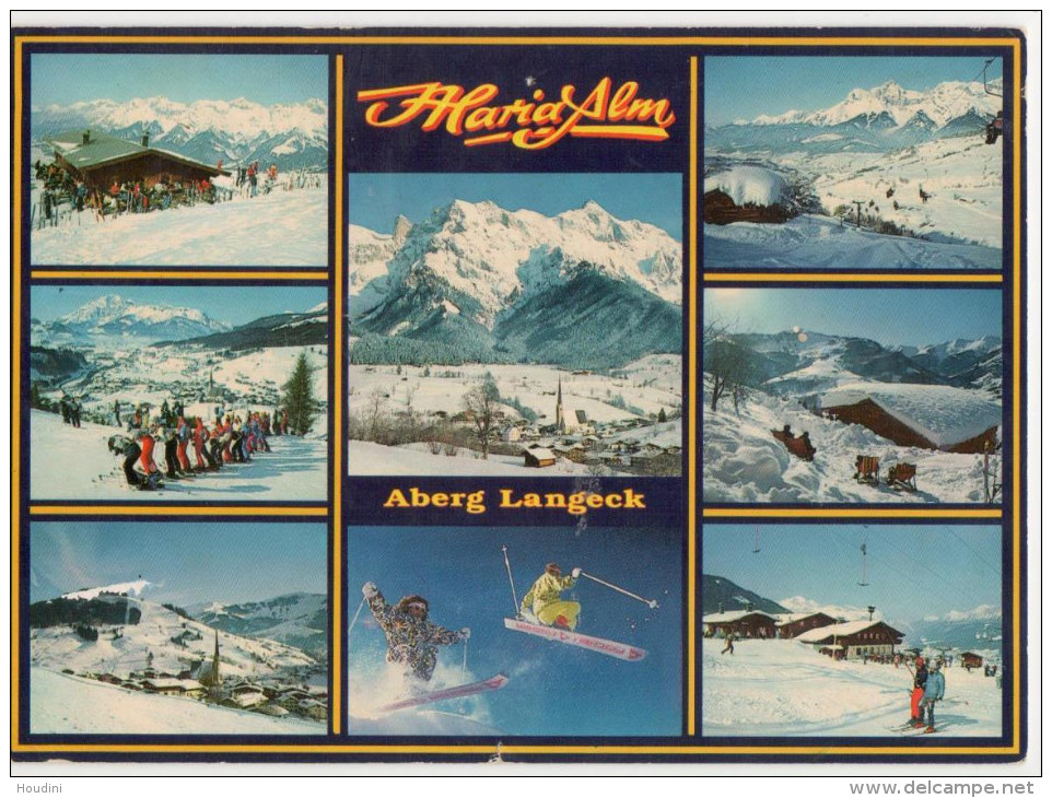 Österreich - Salzburg : Maria Alm Am Steinernen Meer, Aberg Langeck : Mehrbildkarte - Maria Alm