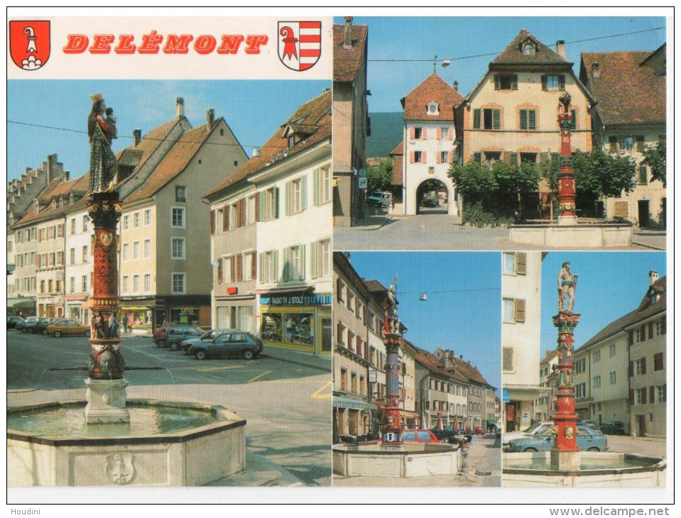 Schweiz - Delémont - Mit 4 Bildern - 1995 - Delémont