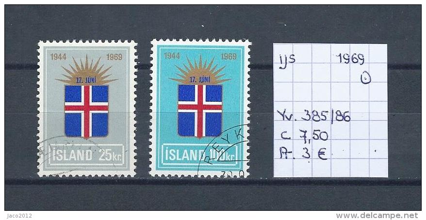 IJsland 1969 - Yv. 385/86 - Michel 430/31 Gest./obl./used - Oblitérés