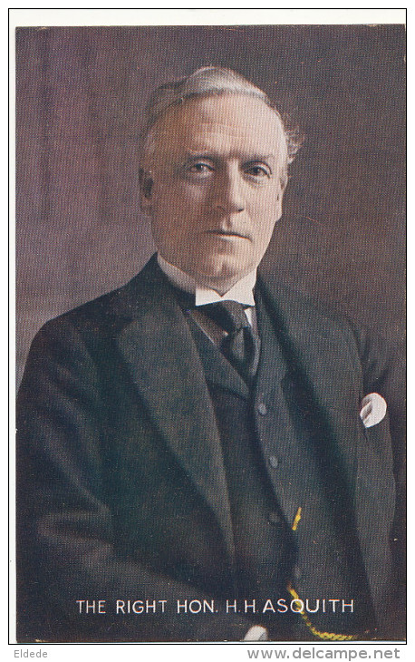 Herbert Henry Asquith Count Of Oxford Political Born In Morley Dead In Sutton Courtenay - Autres & Non Classés