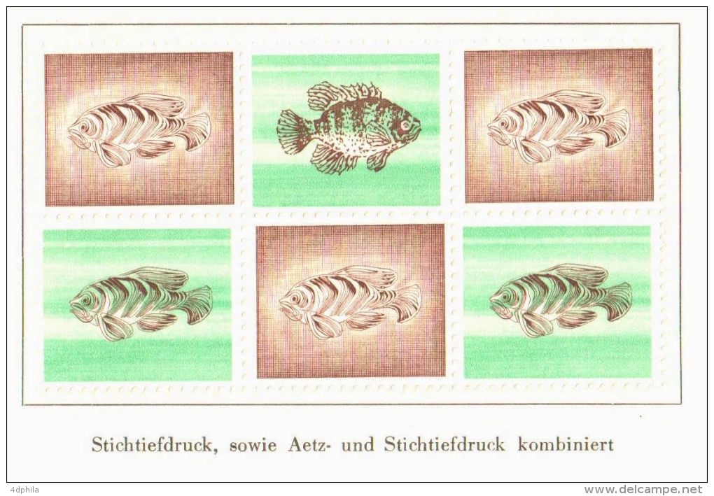 SWITZERLAND 1964 - Rare Leaf With 9 Dummy Stamps - Specimen Essay Proof Trial Prueba Probedruck Test - Plaatfouten