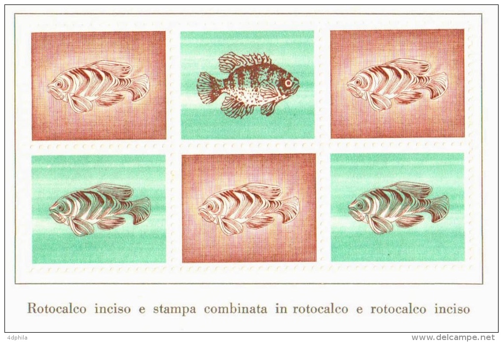 SWITZERLAND 1957 - Rare Leaf With 9 Dummy Stamps - Specimen Essay Proof Trial Prueba Probedruck Test - Errors & Oddities