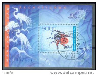 U 2003-4799 BUGS, HUNGARY, S/S, Used - Autres & Non Classés