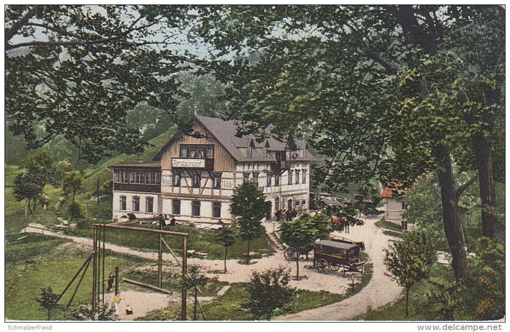 AK Böhmische Schweiz Hinterdaubitz Böhmische Mühle Bei Hinterhermsdorf Doubice Daubitz Hinterdittersbach Dittersbach - Sudeten