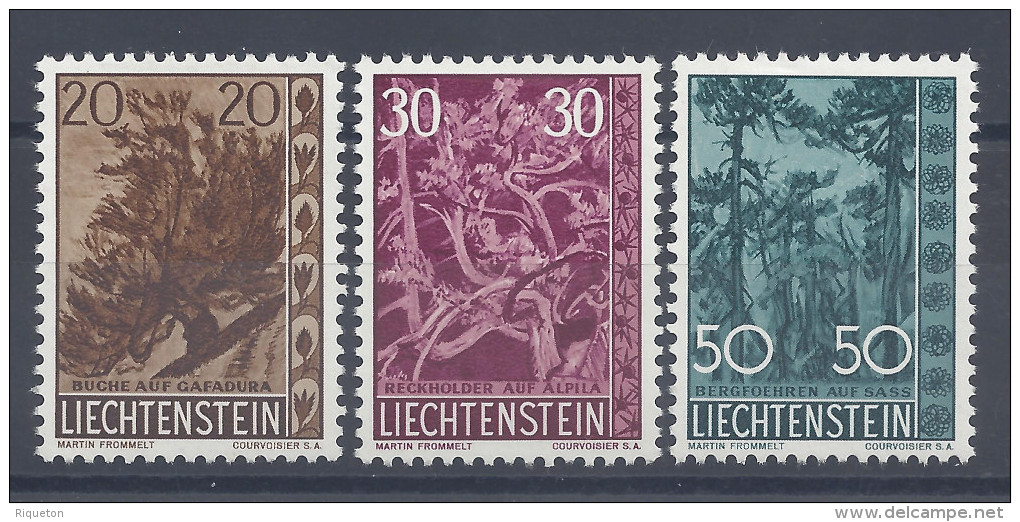 LIECHTENSTEIN - 1960 -  SERIE N° 356 à 358  NEUFS - X - TB - - Neufs