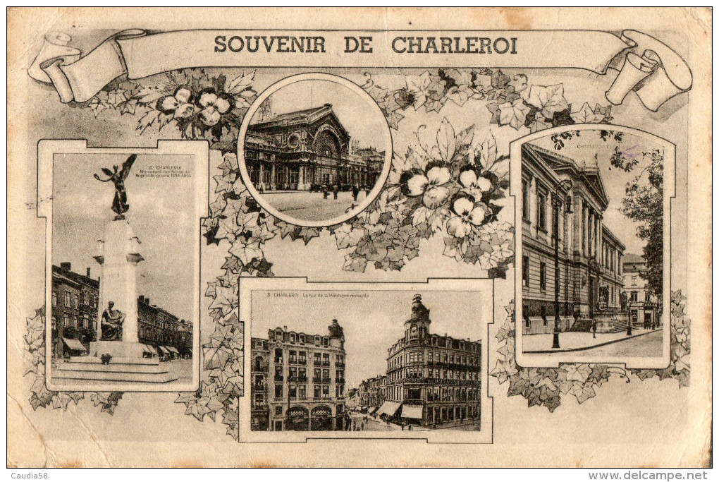 Souvenir De Charleroi. (usagée) - Tubeke