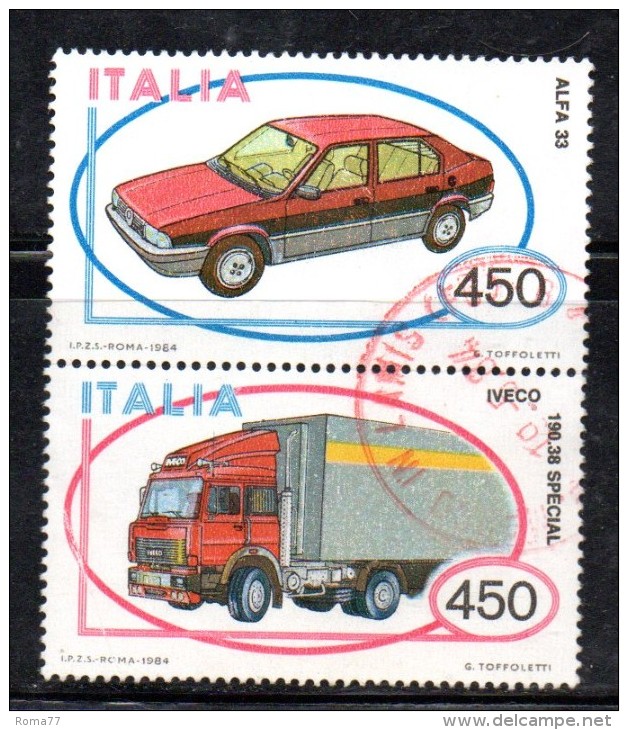 Y503 - Italia 1985 - 190 38  Alfa -  Coppiola Usata - 1981-90: Usati