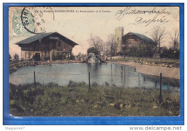 ROUEN LE FUNICULAIRE ET LE CASINO - Rouen