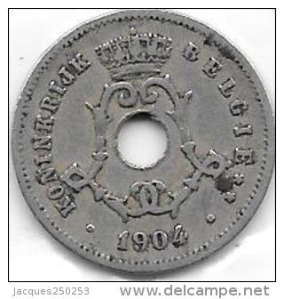 5 Centimes Léopold II 1904 FL   Qualité+++++++++++++ - 5 Centimes