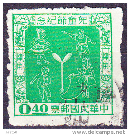 Taiwan - Tag Des Kindes/Children's Day/Journée De L'enfant 1955 - Gest. Used Obl. - Gebraucht