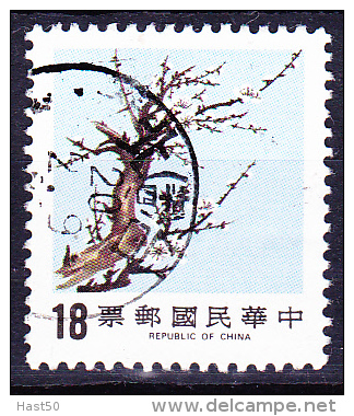 Taiwan - Pflaumenblüten 1986 - Gest. Used Obl. - Usados