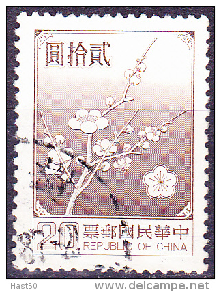 Taiwan - Pflaumenblüten 1979 - Gest. Used Obl. - Oblitérés