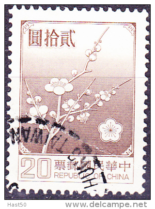 Taiwan - Pflaumenblüten 1979 - Gest. Used Obl. - Usados