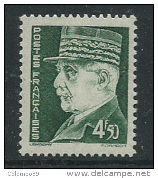 Francia 1942 Nuovo* - Mi.530 - Unused Stamps