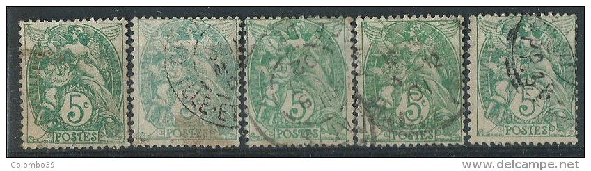 Francia 1900 Usato - Mi.90 5x - Other & Unclassified