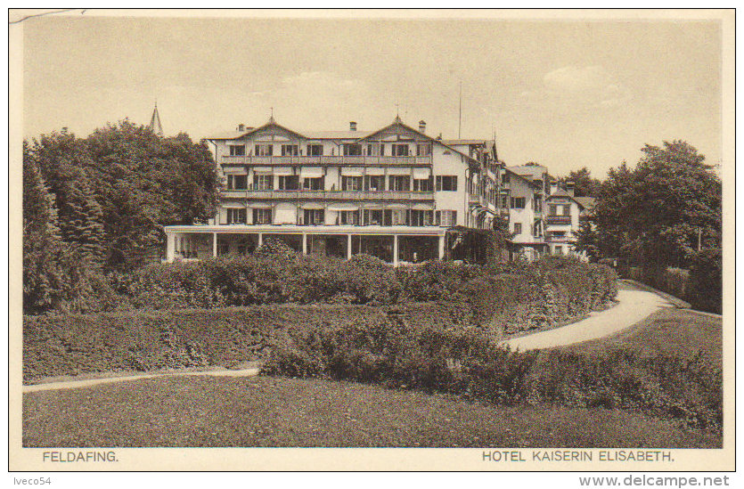 Feldafing   "  Hôtel Kaiserin Elisabeth " - Starnberg