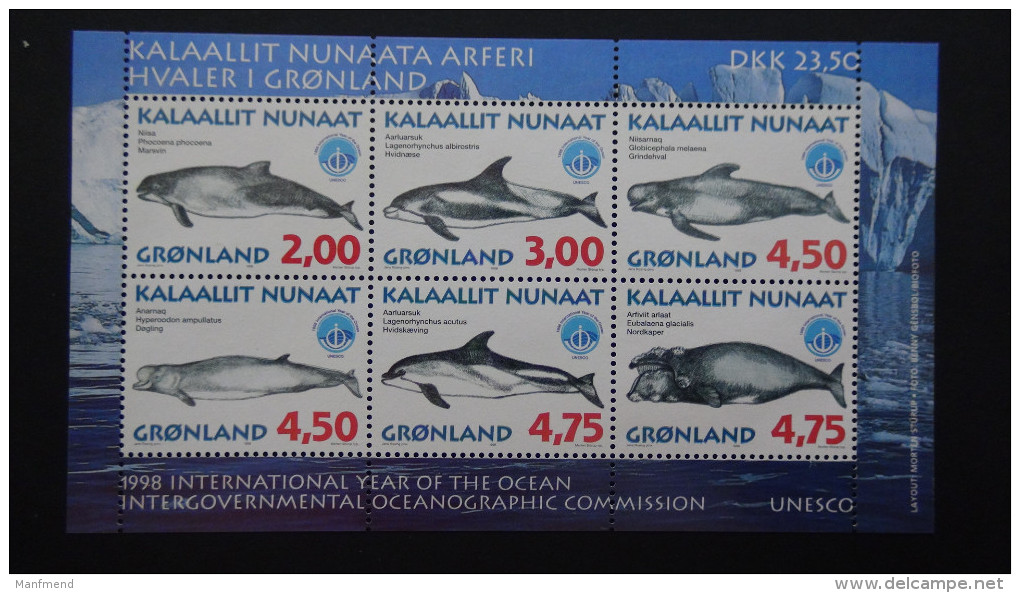 Greenland - 1998 - Mi.Nr. 316-21-bloc 14**MNH - Look Scan - Blocks & Kleinbögen