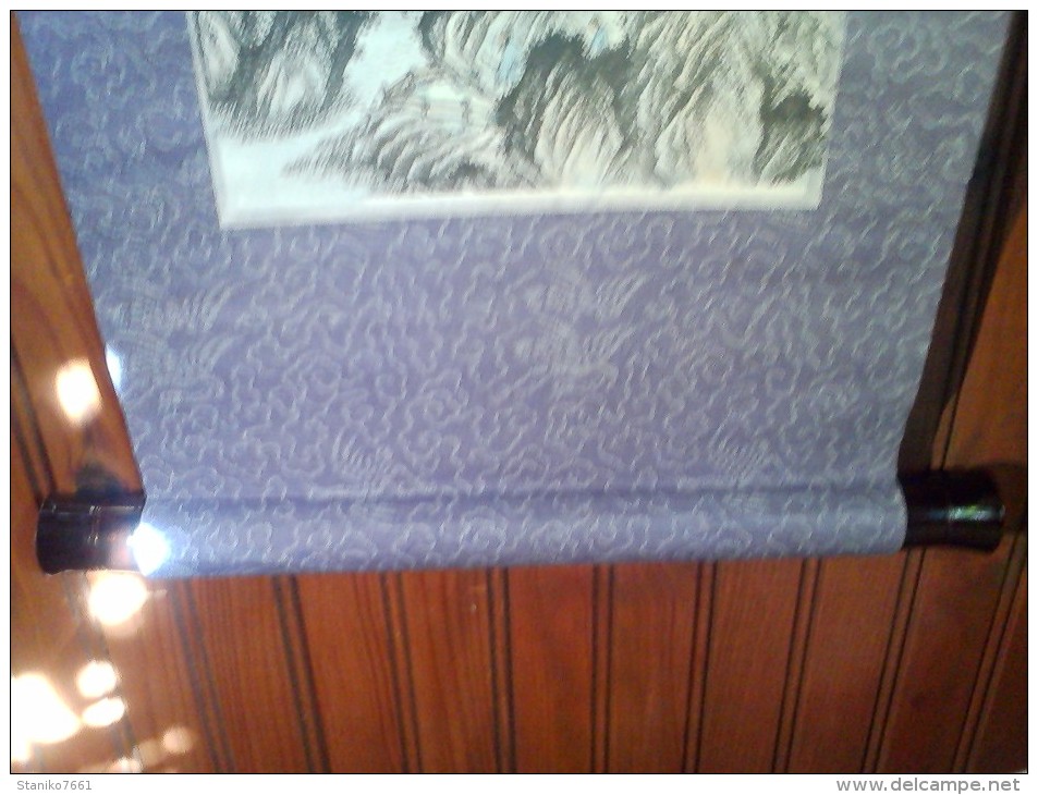 §§§PETIT PRIX§§§TRES BELLE BANNIERE CHINOISE EN PAPIER DANS SA BOITE BELLE DECO - Art Asiatique