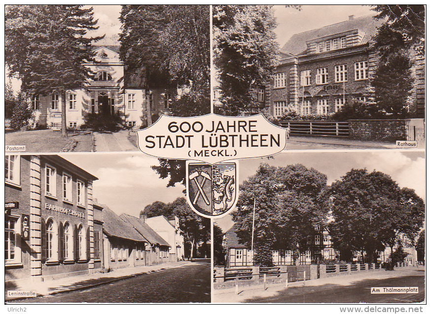 AK 600 Jahre Stadt Lübtheen - Mehrbildkarte (18614) - Lübtheen