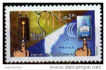 Brasil 2013 ** MERCOSUR. Internet. Redes Integradoras.  Ciencia Y Tecnología. - Unused Stamps