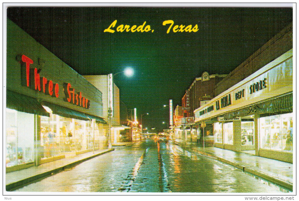 United States USA, Convent Avenue, Nuevo Laredo, Mexico, Texas - Laredo