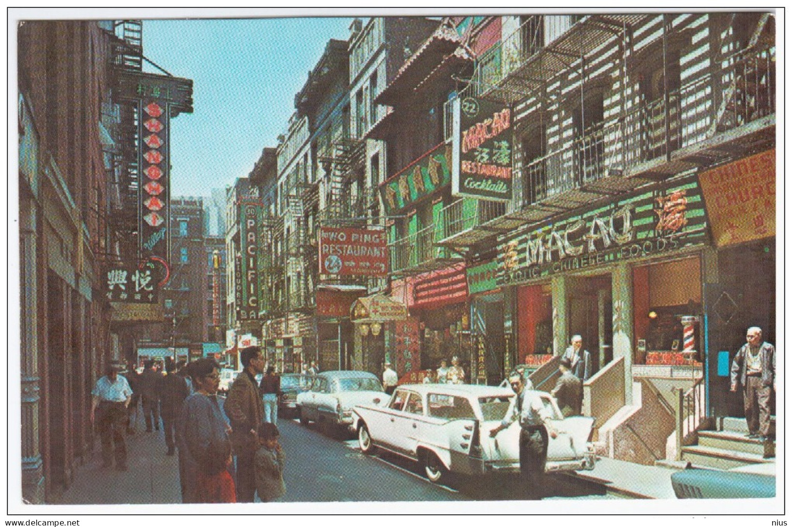 United States USA, New York City, Chinatown, NY China, Car Cars Transport - Broadway