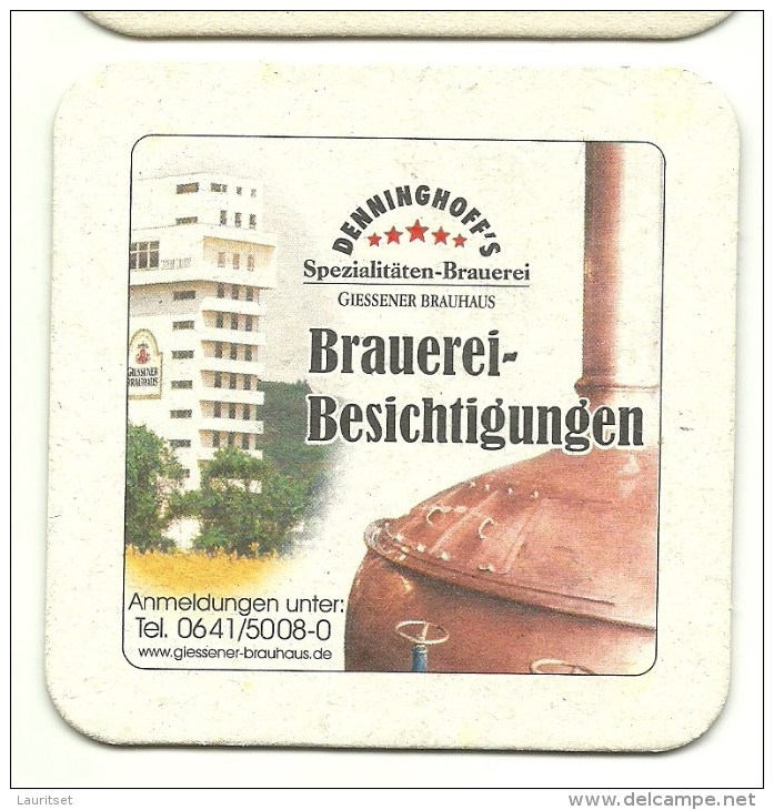 Bierdeckel Deutschland Denningshoff - Bierdeckel