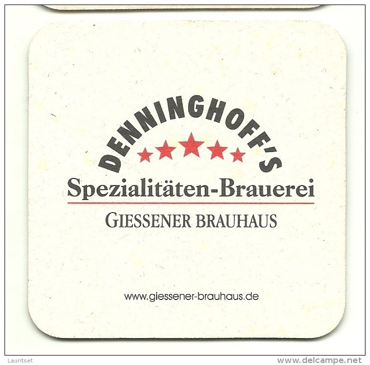 Bierdeckel Deutschland Denningshoff - Bierdeckel