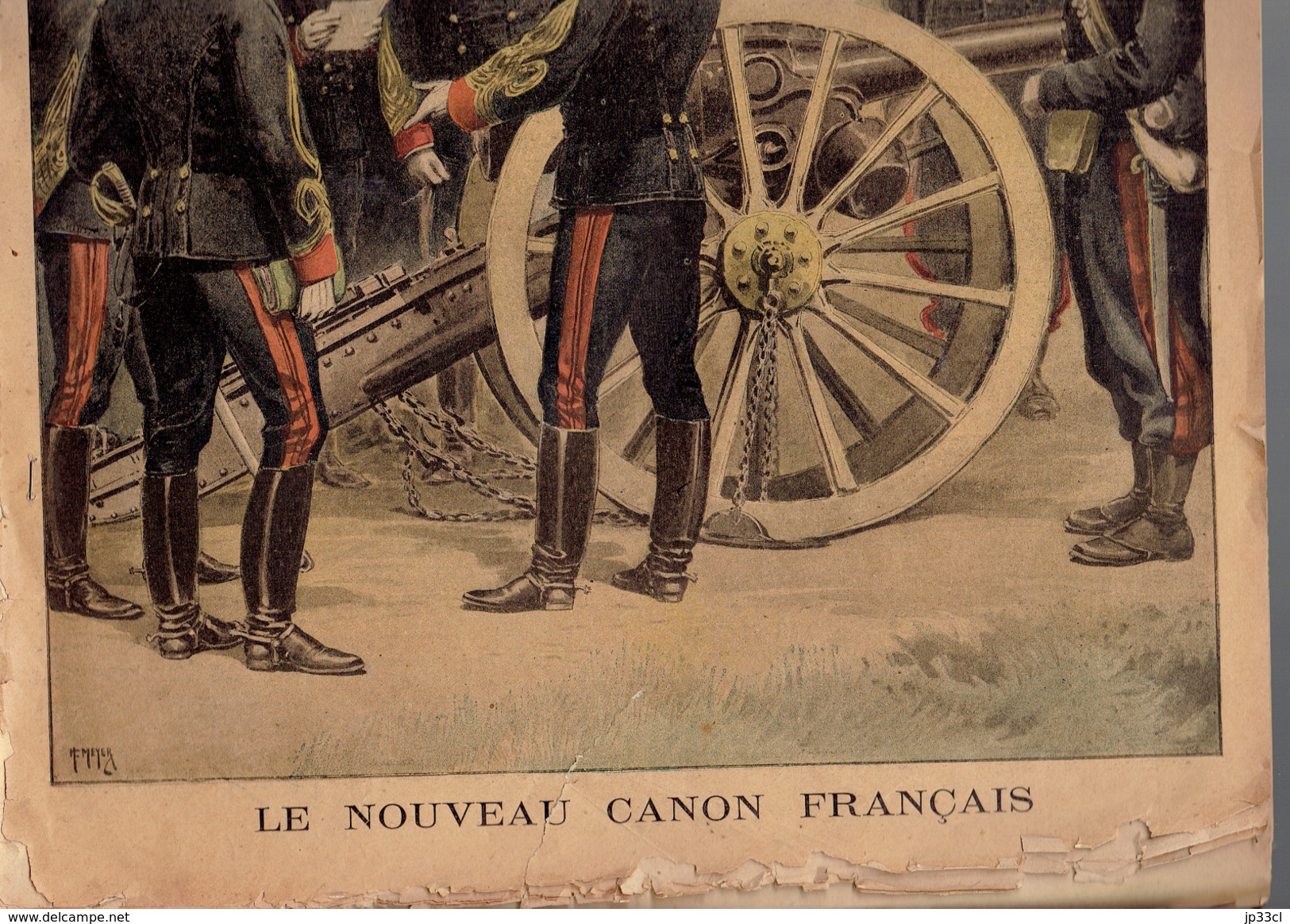 LE PETIT JOURNAL N° 365 - 14 Novembre 1897 Canon Maroc Insurgé - 1850 - 1899