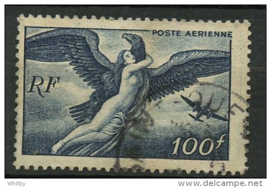France 1946 100f Zeus Carrying Hebe Issue #c20 - 1927-1959 Used