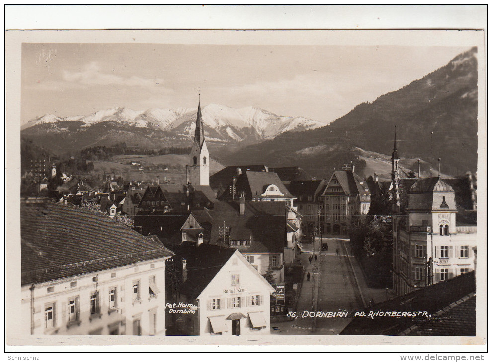 AK Dornbirn, AD. Rhombergstrasse, Ca. 1930 - Dornbirn