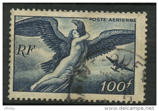 France 1946 100f Zeus Carrying Hebe, Issue #c20 - 1927-1959 Used