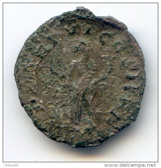 Denier D’argent D'Aquilia Severa, Imitation (hybride), Fourré - The Severans (193 AD To 235 AD)
