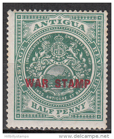 Antigua     Scott No. MR2    Unused Hinged      Year   1916 - 1960-1981 Autonomie Interne