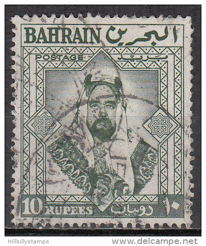 Bahrain    Scott No. 129   Used    Year   1960 - Bahreïn (...-1965)