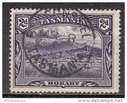 Tasmania     Scott No. 88    Used     Year   1899    Perf 14 - Gebraucht